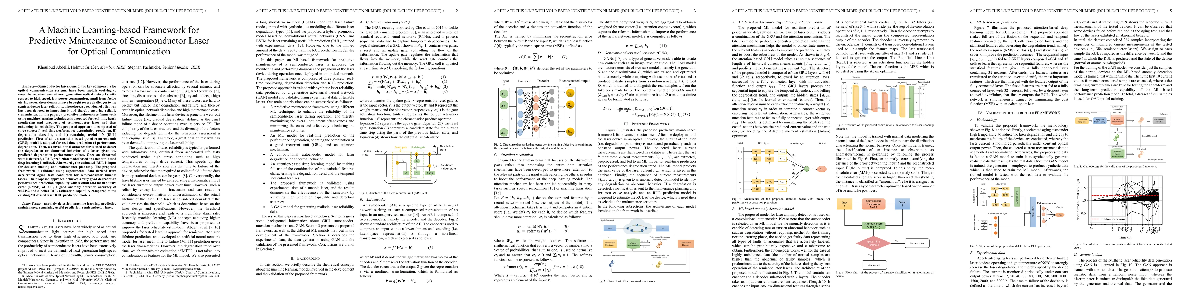 Thumbnail for A Machine Learning-based Framework for Predictive Maintenance of
  Semiconductor Laser for Optical Communication