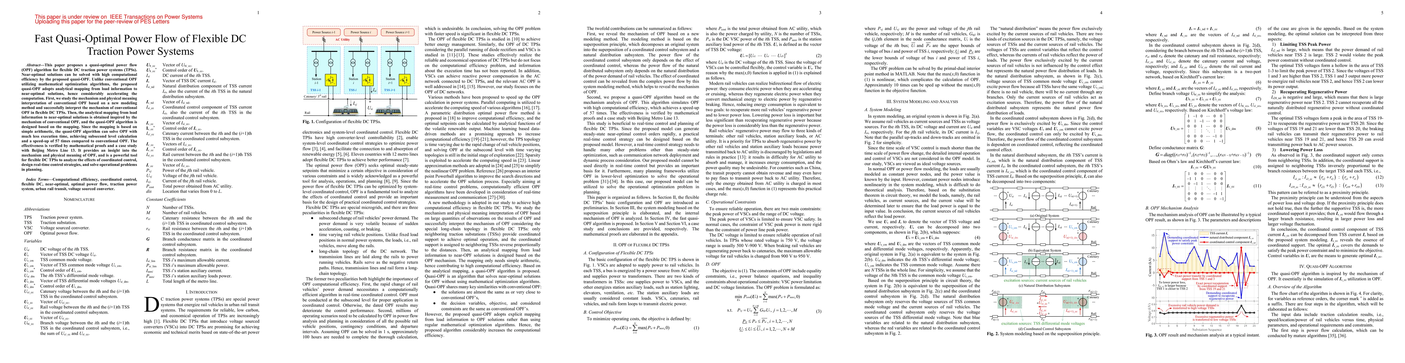 Thumbnail for Fast Quasi-Optimal Power Flow of Flexible DC Traction Power Systems