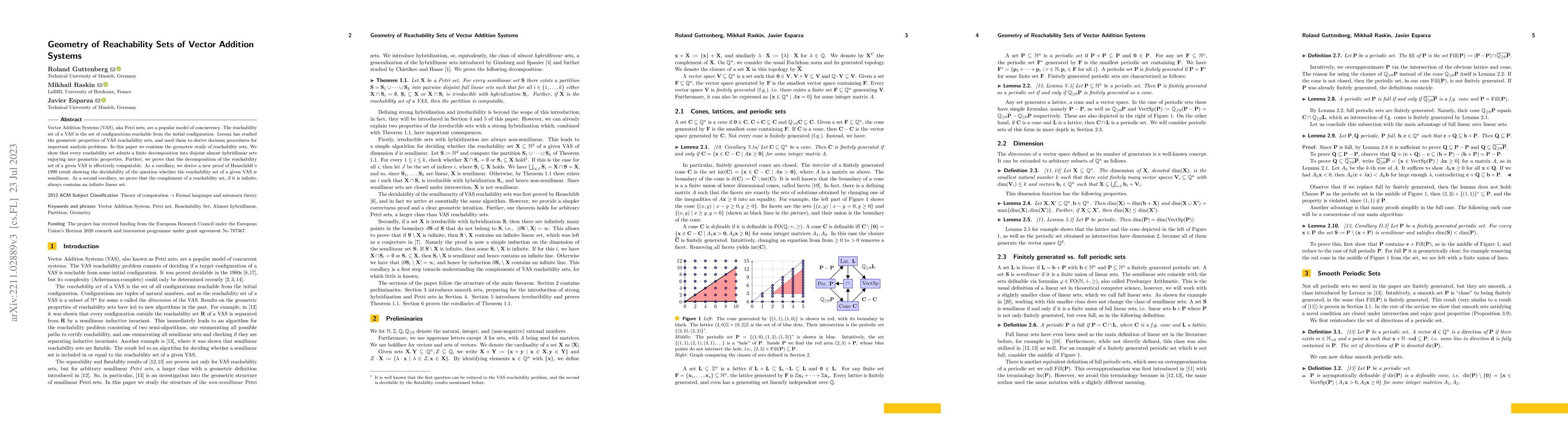 Thumbnail for Geometry of Reachability sets of Vector Addition Systems