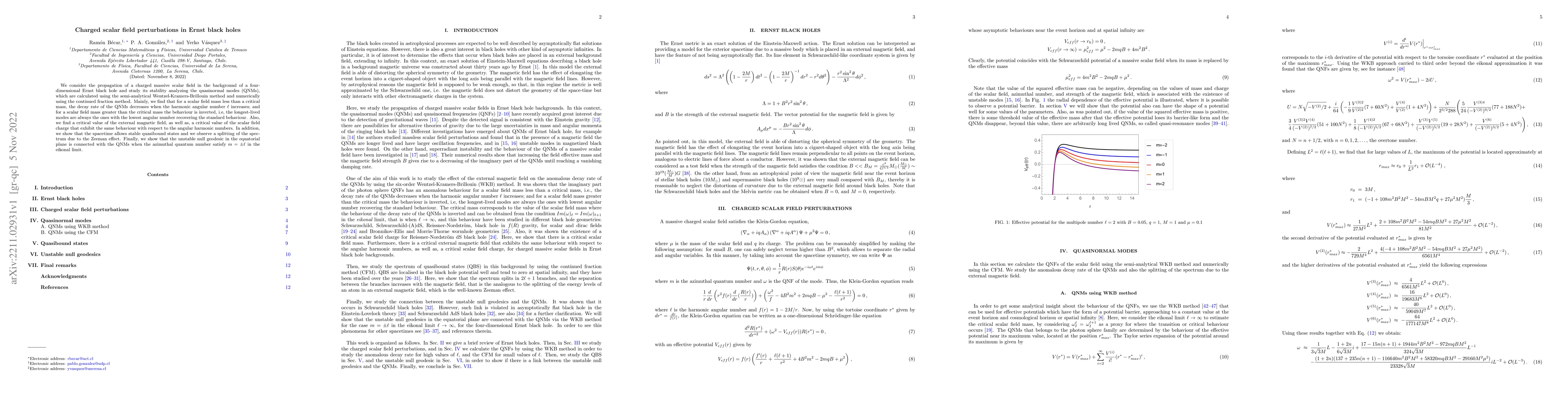 Thumbnail for Charged scalar field perturbations in Ernst black holes