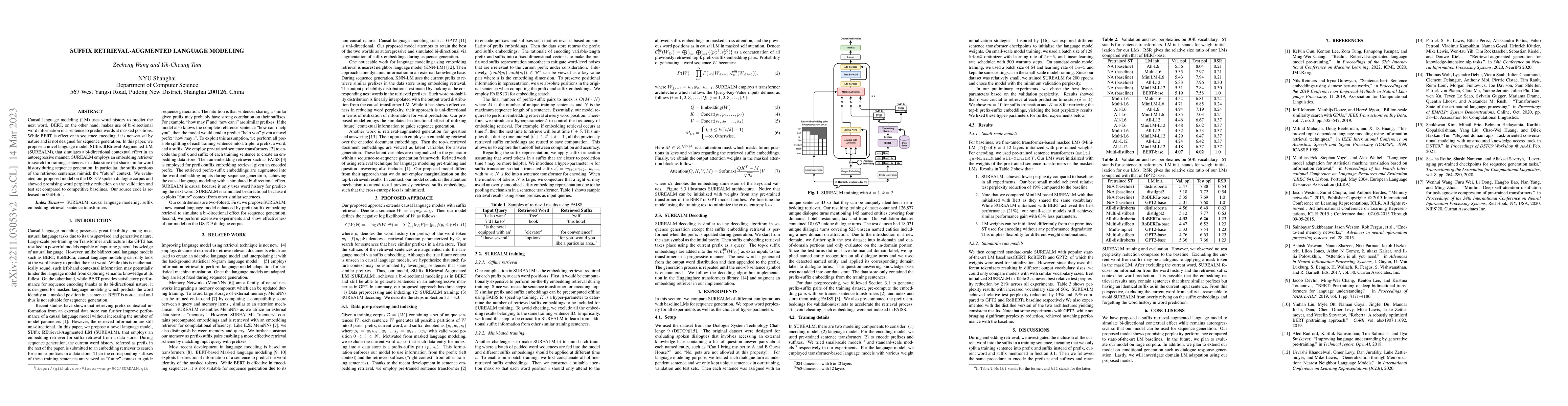 Thumbnail for Suffix Retrieval-Augmented Language Modeling