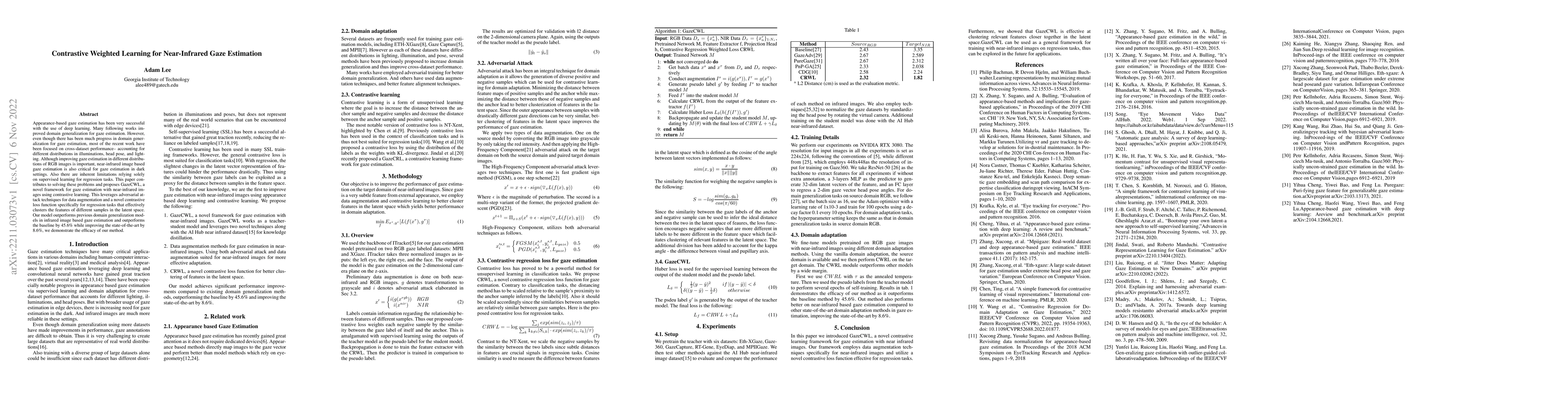 Thumbnail for Contrastive Weighted Learning for Near-Infrared Gaze Estimation