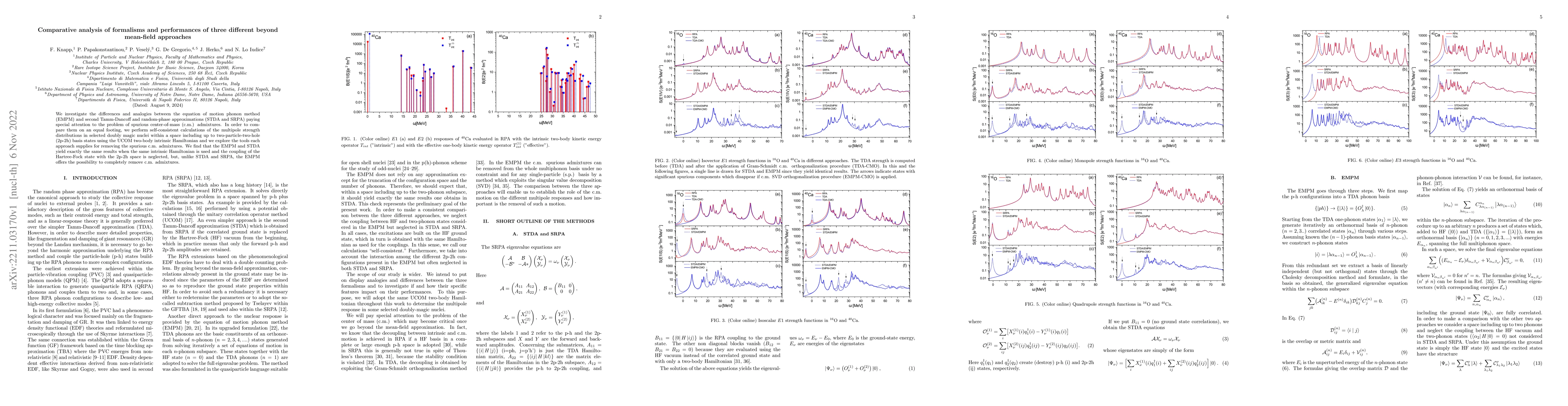 Thumbnail for Comparative analysis of formalisms and performances of three different
  beyond mean-field approaches