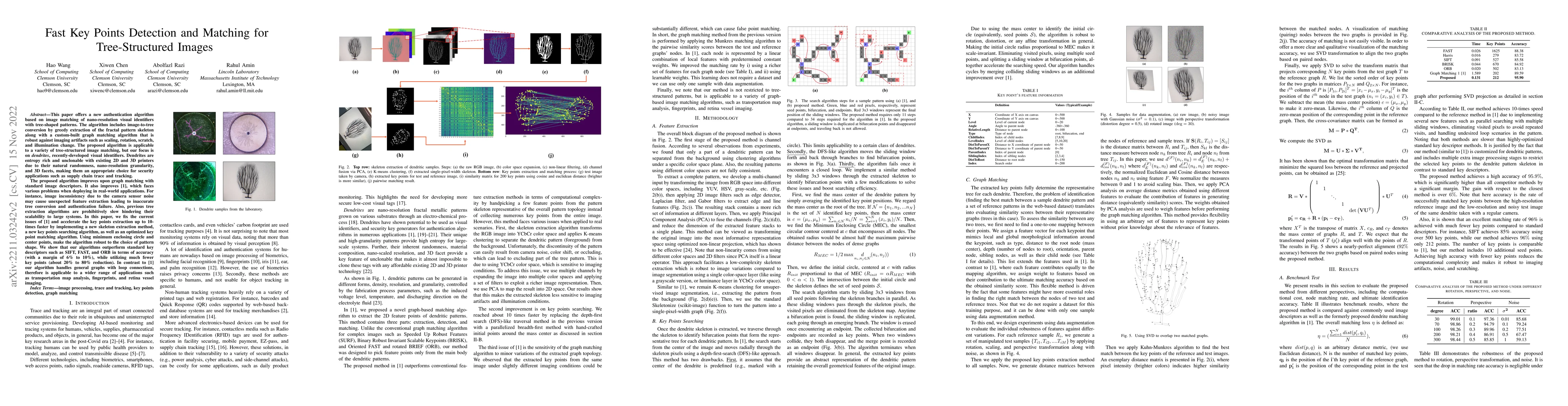 Thumbnail for Fast Key Points Detection and Matching for Tree-Structured Images