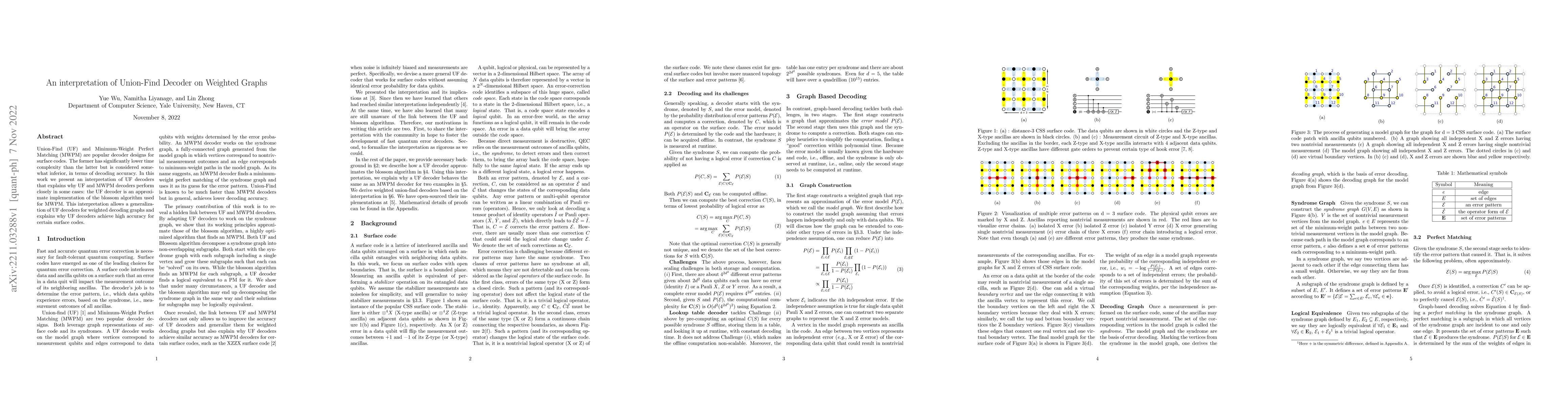 Thumbnail for An interpretation of Union-Find Decoder on Weighted Graphs