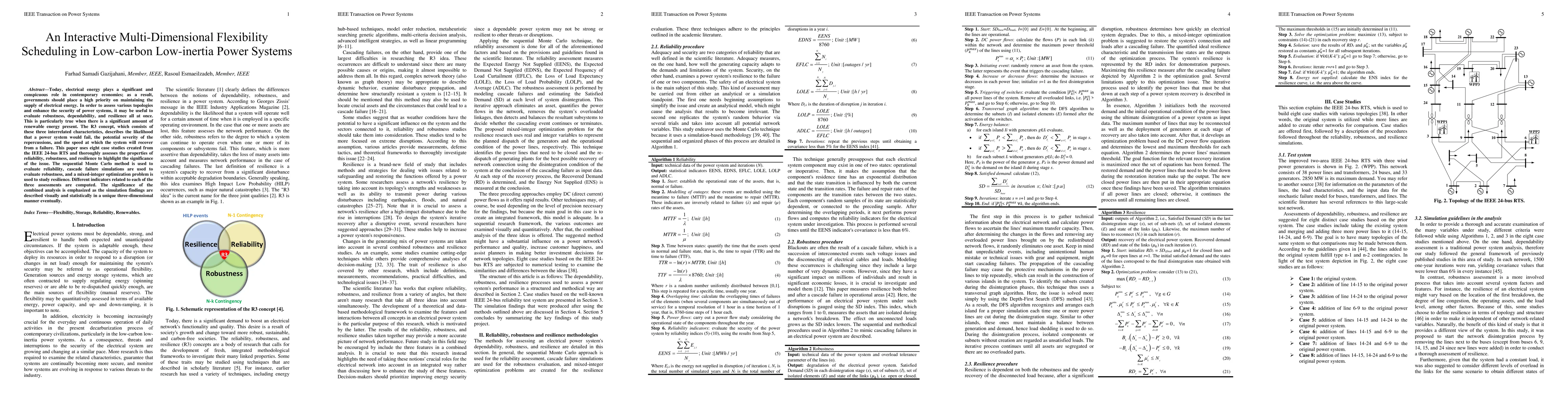 Thumbnail for An Interactive Multi-Dimensional Flexibility Scheduling in Low-carbon
  Low-inertia Power Systems