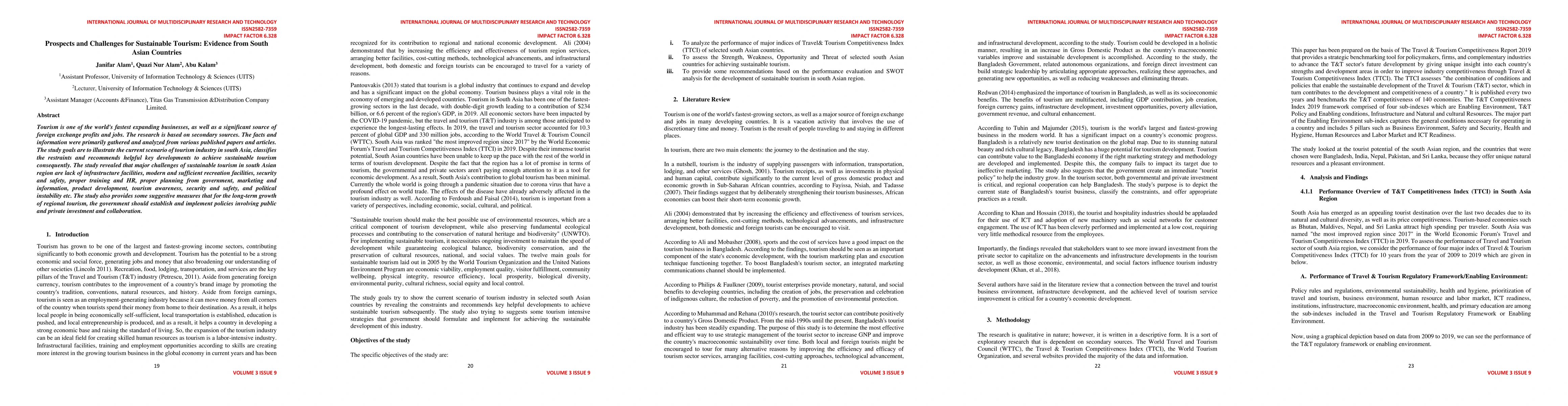 Thumbnail for Prospects and Challenges for Sustainable Tourism: Evidence from South
  Asian Countries