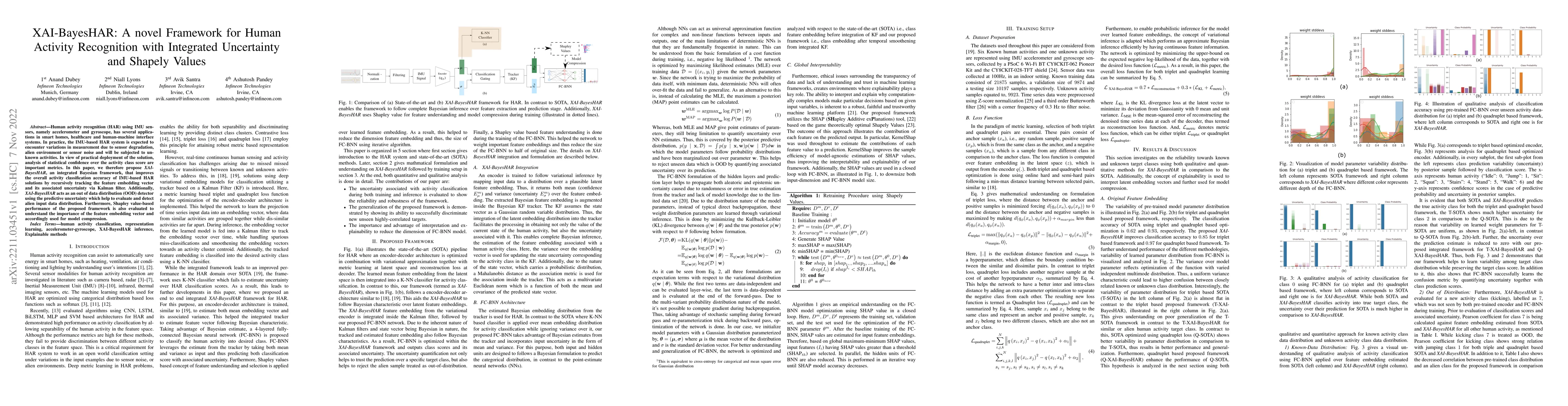Thumbnail for XAI-BayesHAR: A novel Framework for Human Activity Recognition with
  Integrated Uncertainty and Shapely Values