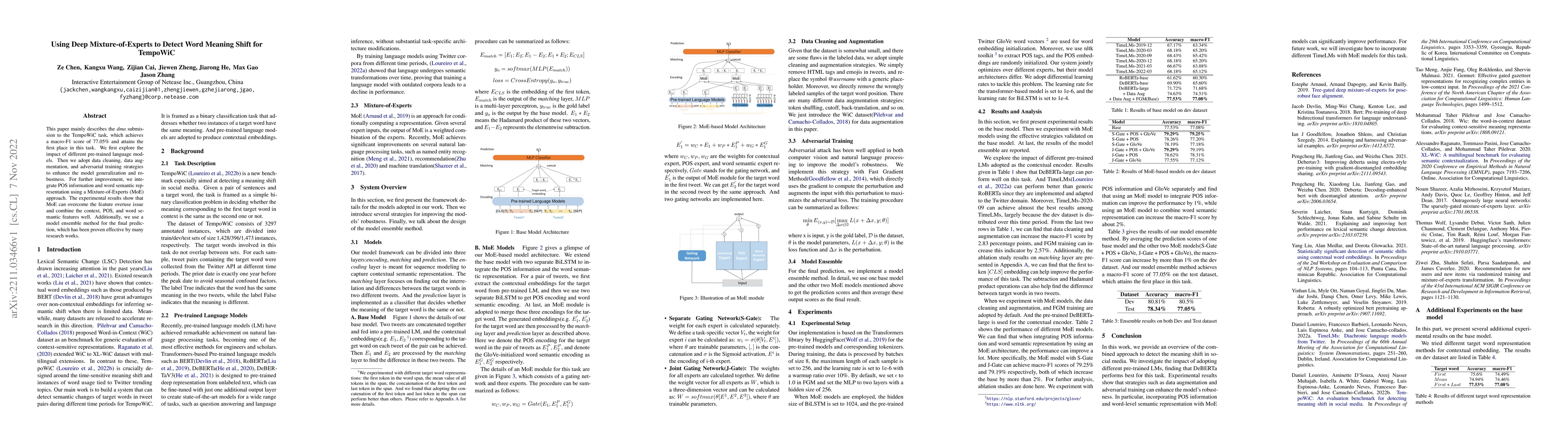 Thumbnail for Using Deep Mixture-of-Experts to Detect Word Meaning Shift for TempoWiC