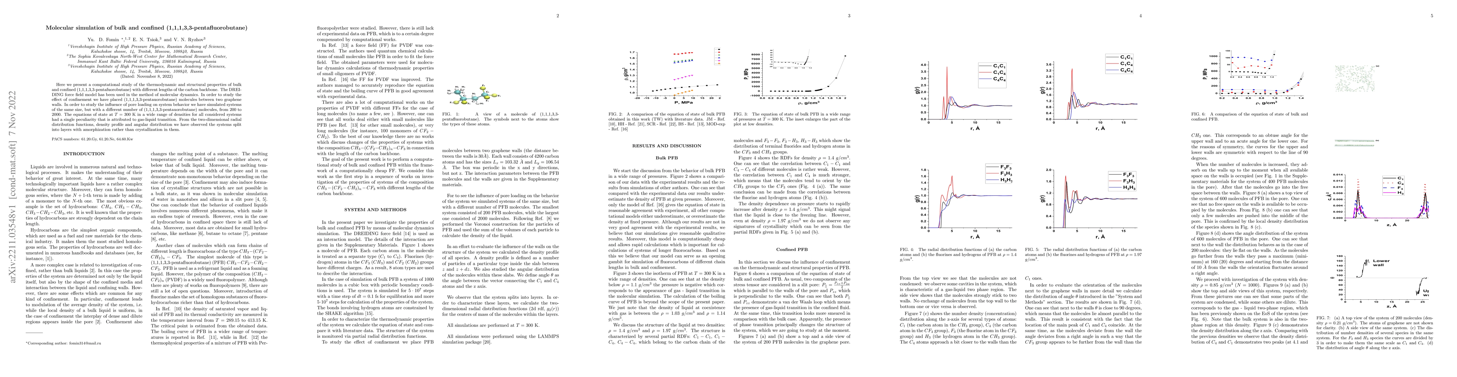 Thumbnail for Molecular simulation of bulk and confined (1,1,1,3,3-pentafluorobutane)