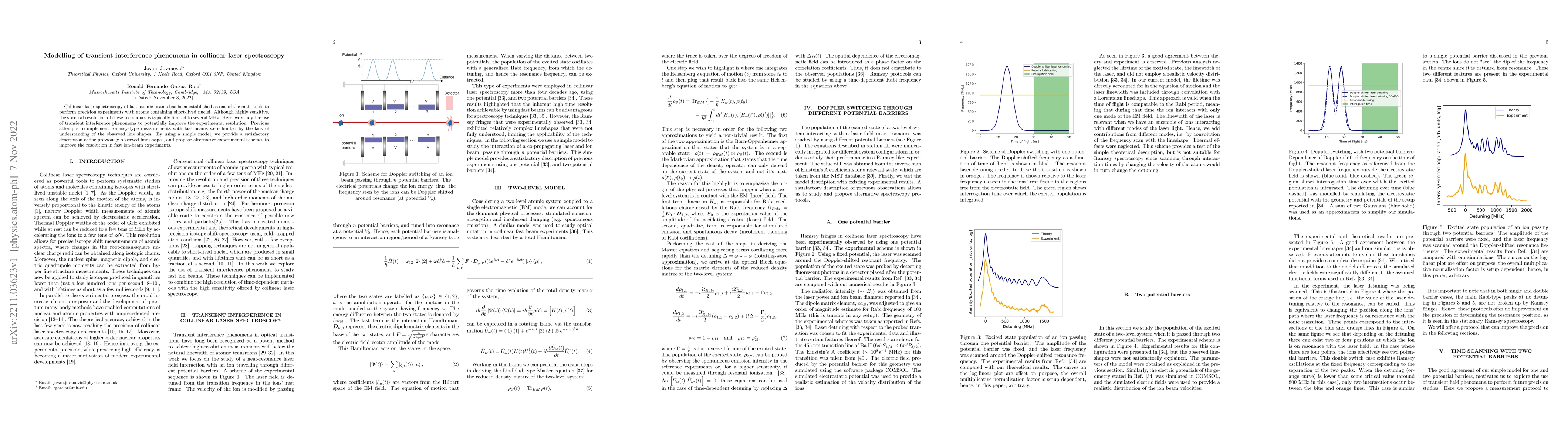 Thumbnail for Modelling of transient interference phenomena in collinear laser
  spectroscopy