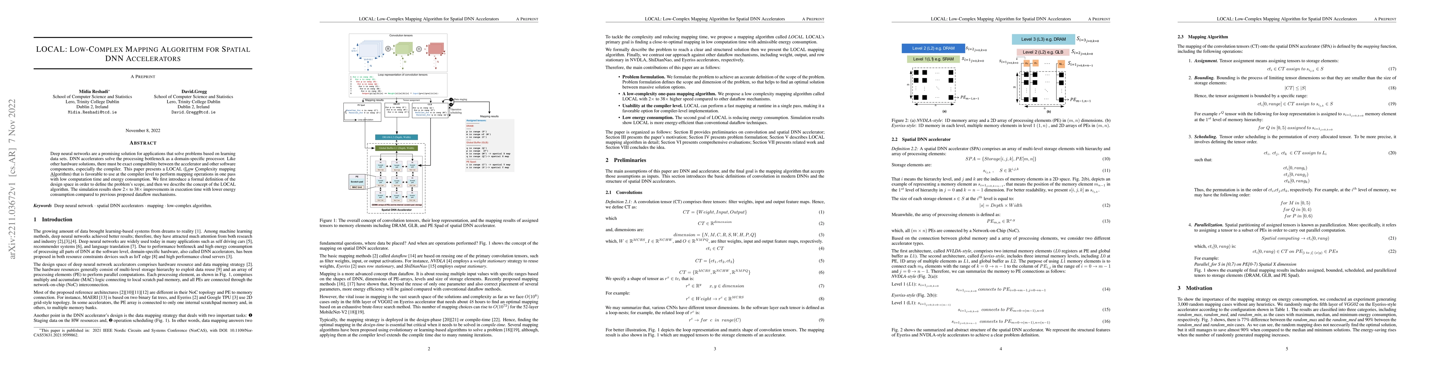 Thumbnail for LOCAL: Low-Complex Mapping Algorithm for Spatial DNN Accelerators