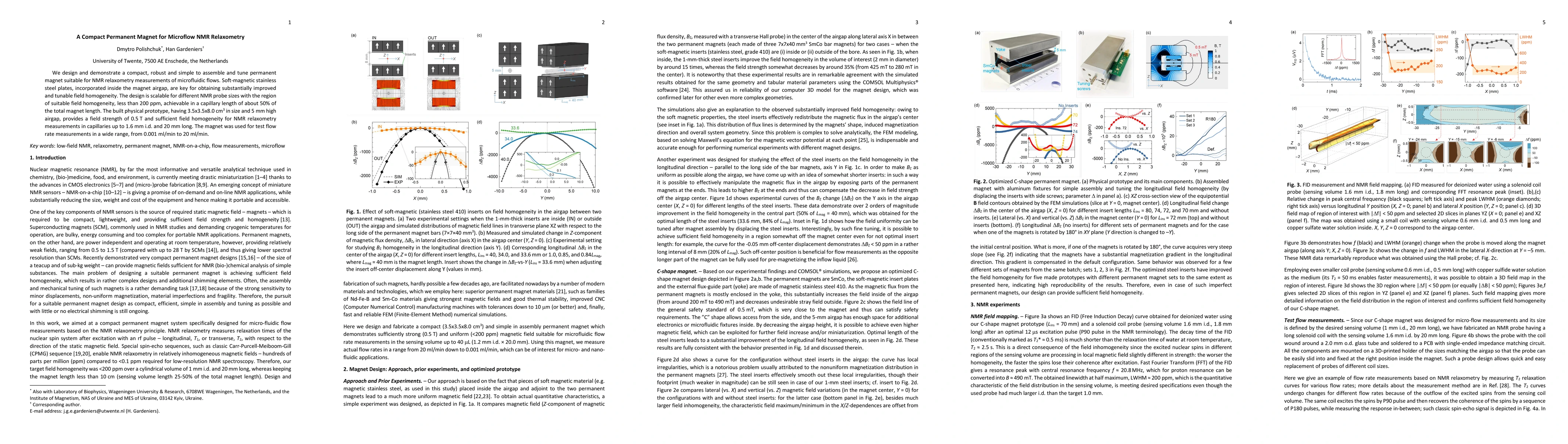 Thumbnail for A Compact Permanent Magnet for Microflow NMR Relaxometry