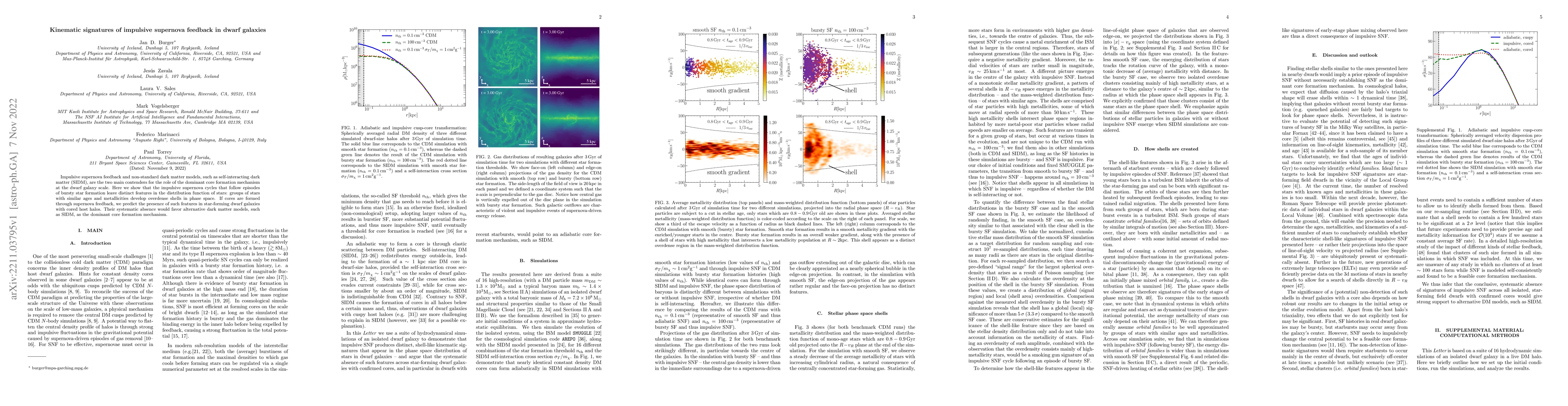 Thumbnail for Kinematic signatures of impulsive supernova feedback in dwarf galaxies