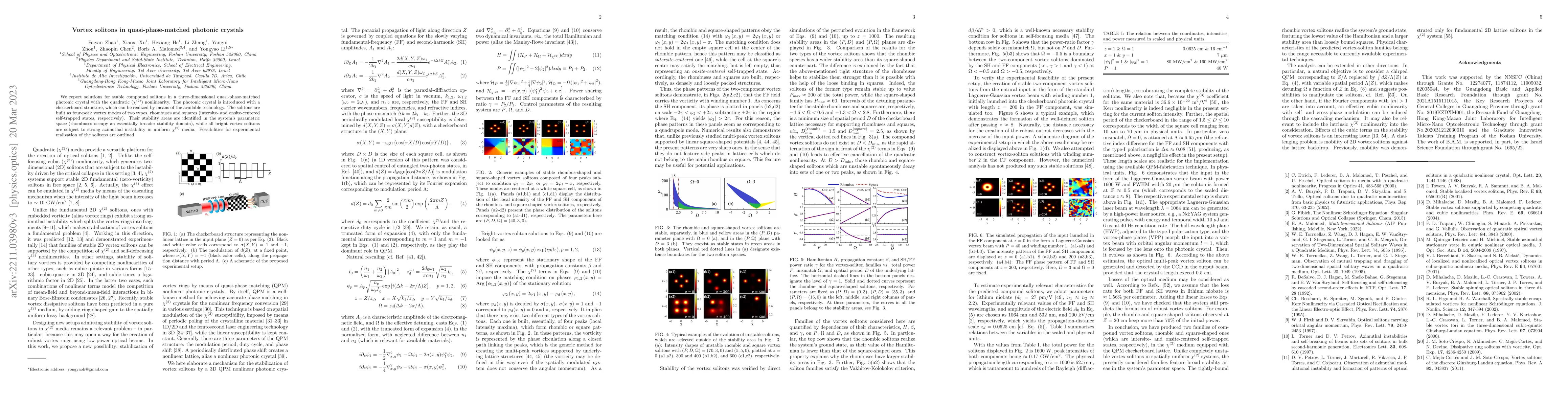 Thumbnail for Vortex solitons in quasi-phase-matched photonic crystals