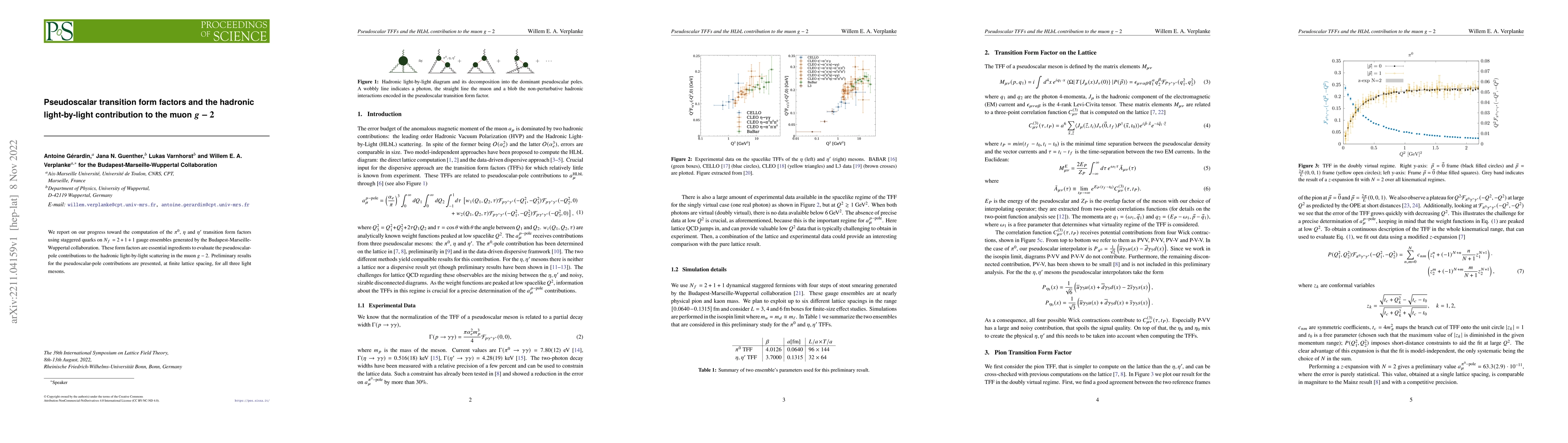 Thumbnail for Pseudoscalar transition form factors and the hadronic light-by-light
  contribution to the muon $g-2$