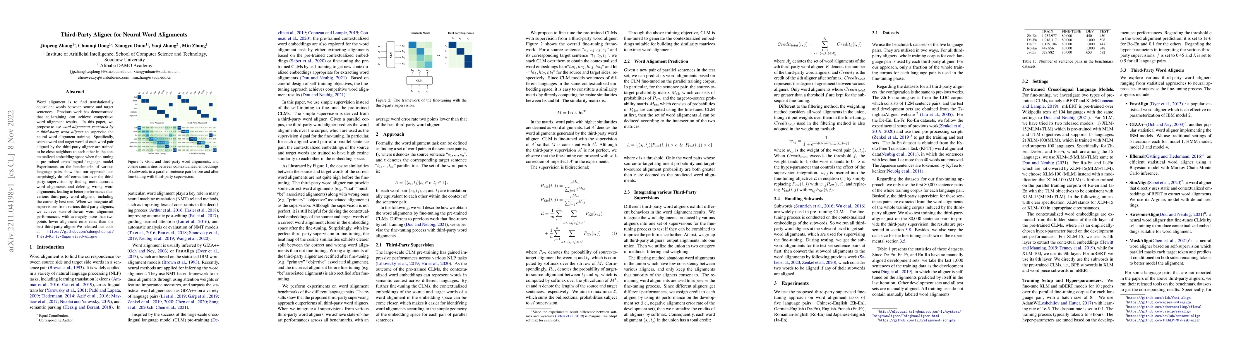 Thumbnail for Third-Party Aligner for Neural Word Alignments