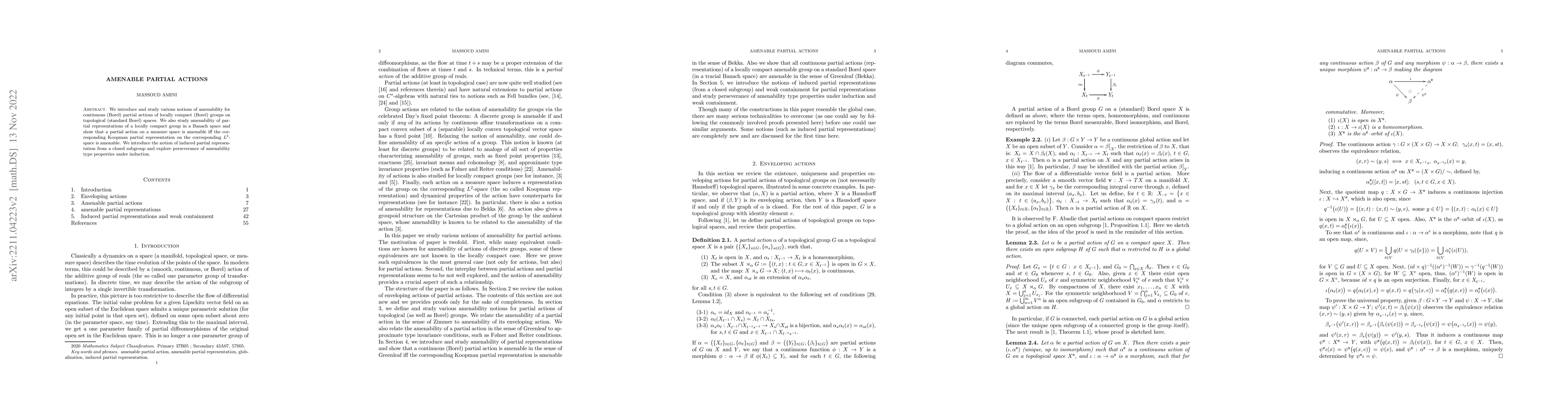 Thumbnail for Amenable partial actions