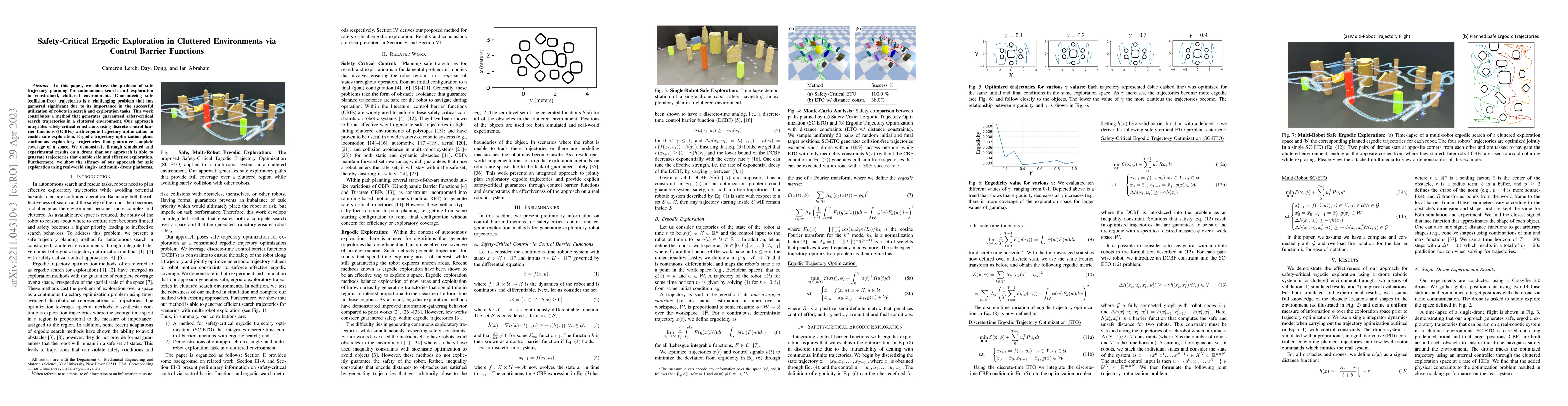 Thumbnail for Safety-Critical Ergodic Exploration in Cluttered Environments via
  Control Barrier Functions