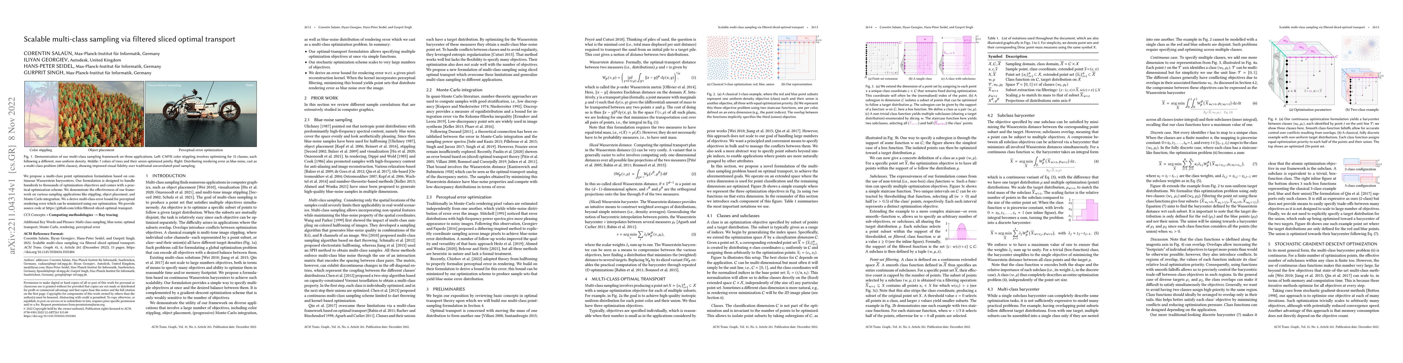 Thumbnail for Scalable multi-class sampling via filtered sliced optimal transport