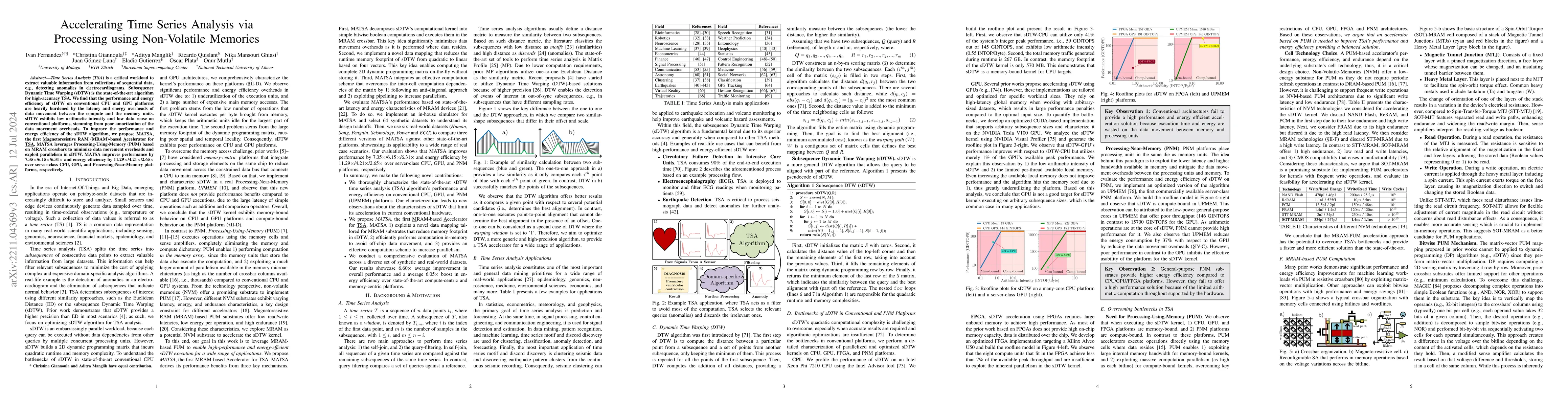 Thumbnail for Accelerating Time Series Analysis via Processing using Non-Volatile
  Memories
