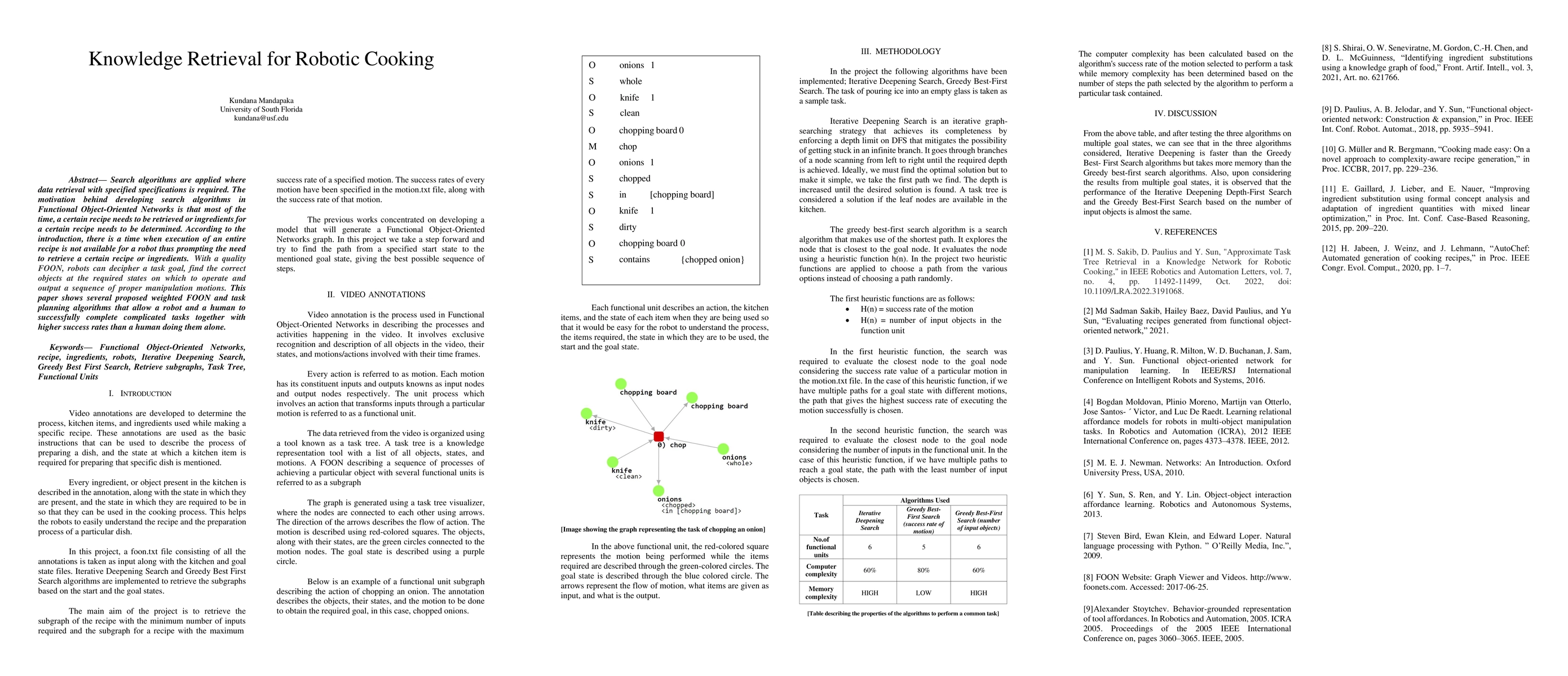 Thumbnail for Knowledge Retrieval for Robotic Cooking