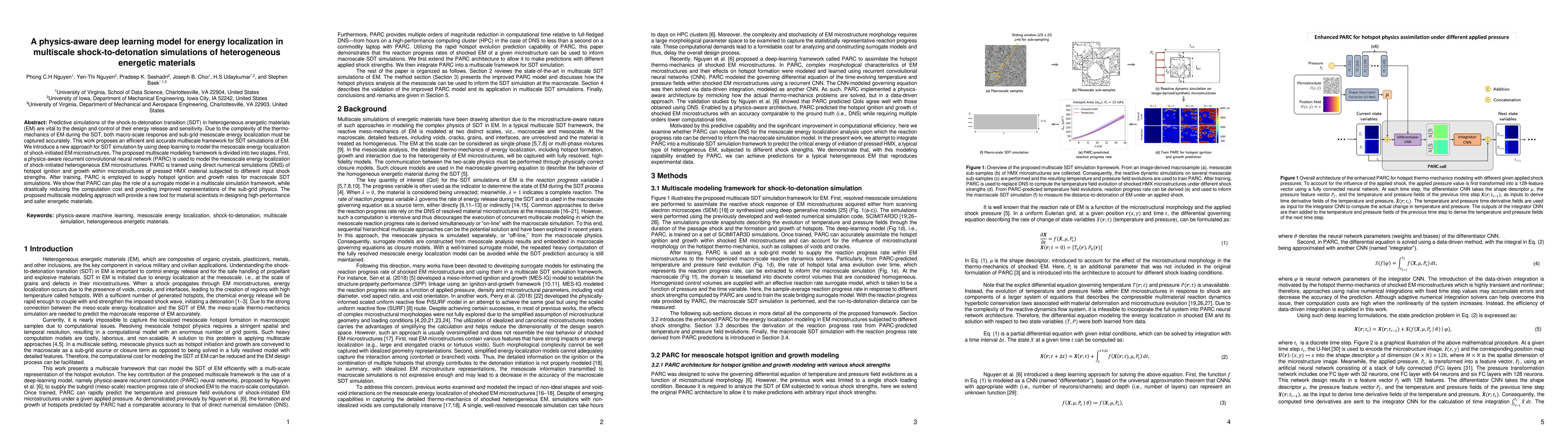 Thumbnail for A physics-aware deep learning model for energy localization in
  multiscale shock-to-detonation simulations of heterogeneous energetic
  materials