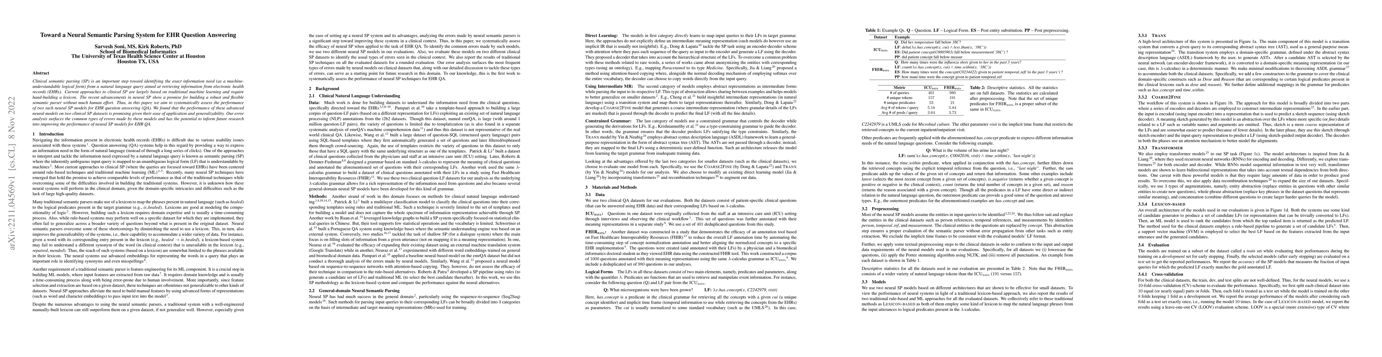 Thumbnail for Toward a Neural Semantic Parsing System for EHR Question Answering
