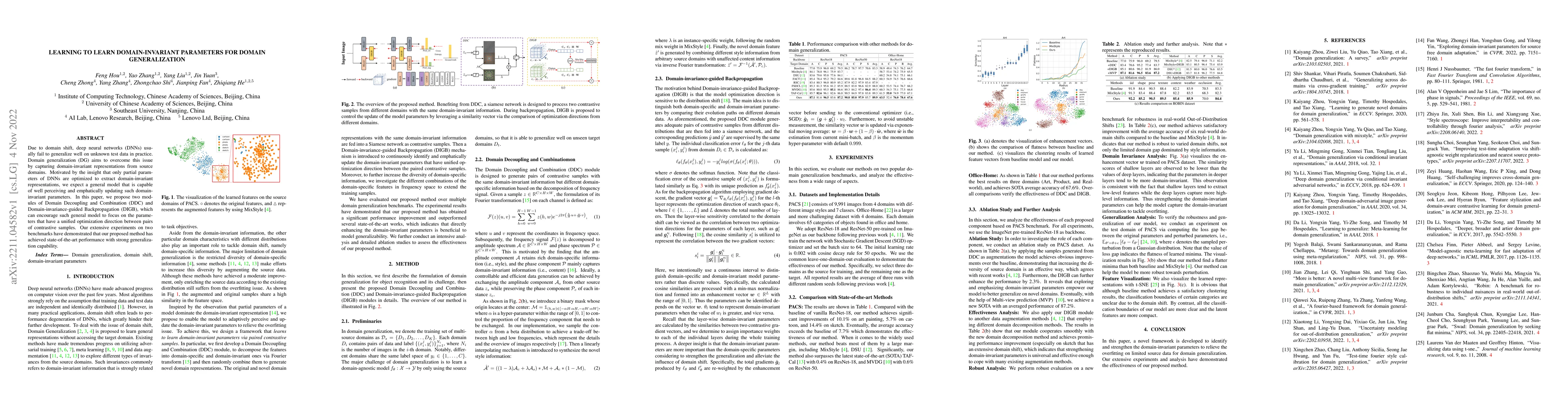 Thumbnail for Learning to Learn Domain-invariant Parameters for Domain Generalization