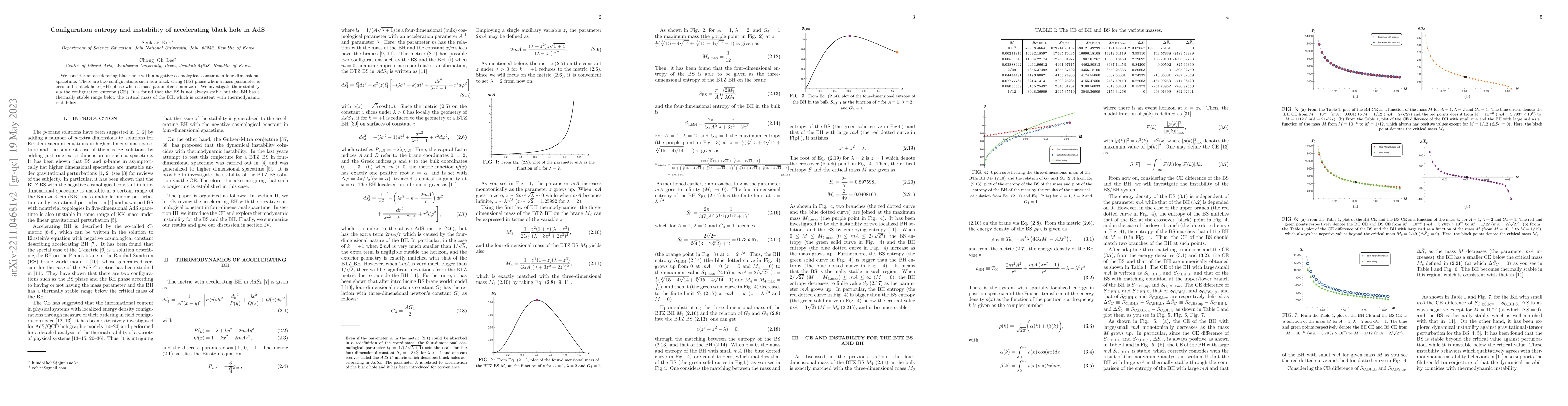 Thumbnail for Configuration entropy and instability of accelerating black hole in AdS