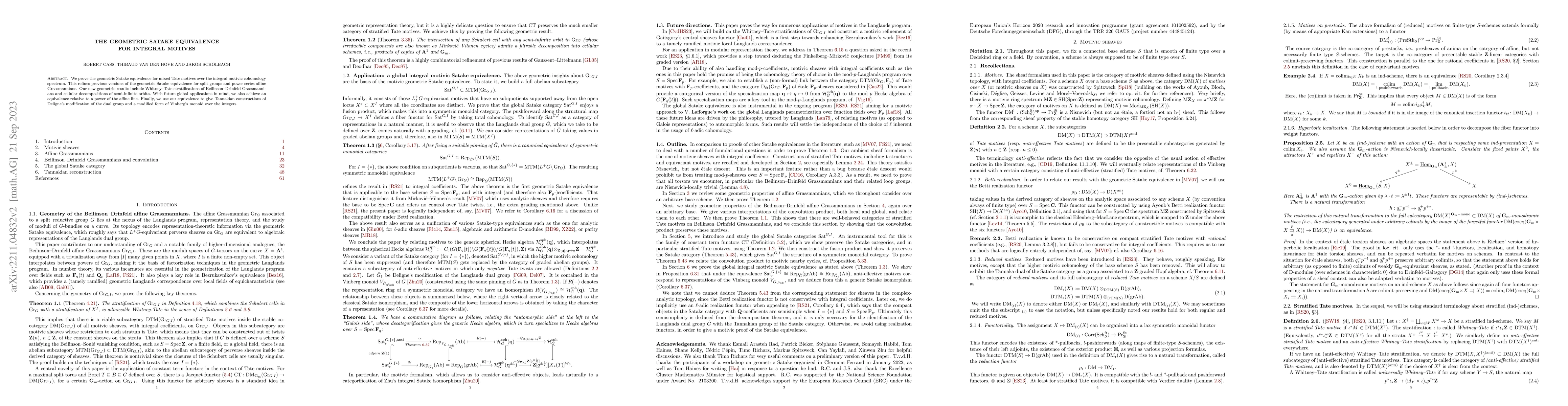 Thumbnail for The geometric Satake equivalence for integral motives