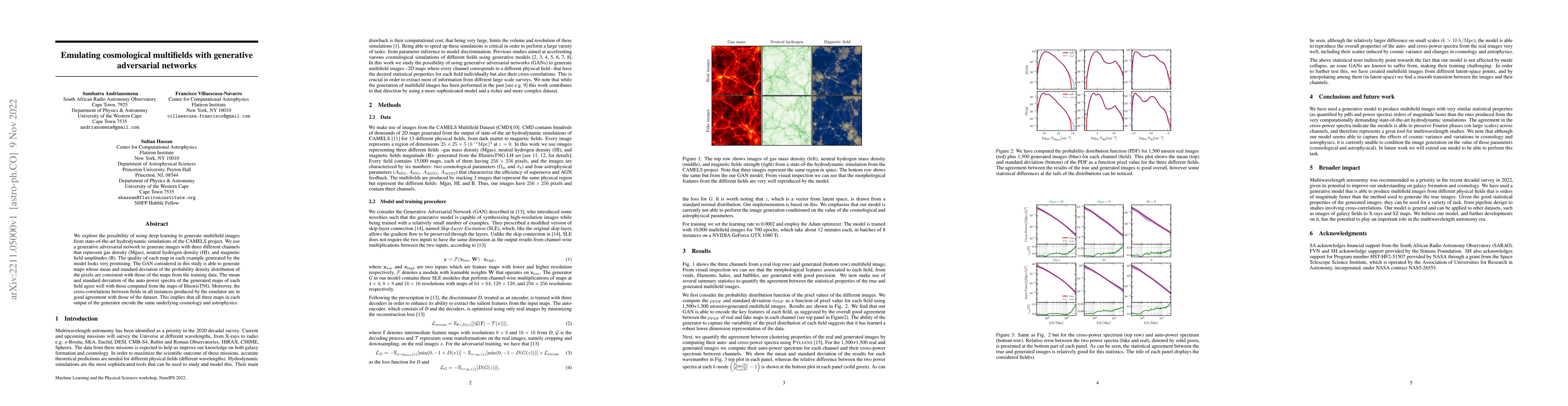 Thumbnail for Emulating cosmological multifields with generative adversarial networks