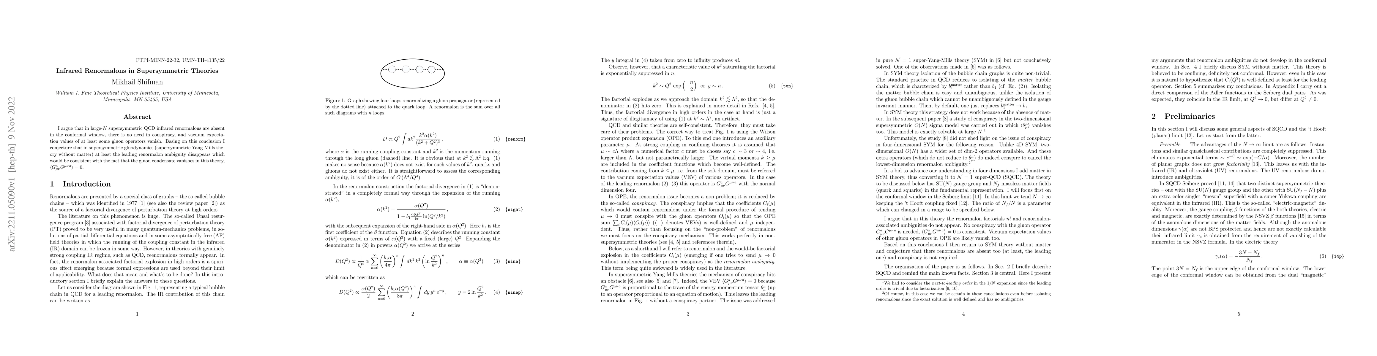 Thumbnail for Infrared Renormalons in Supersymmetric Theories