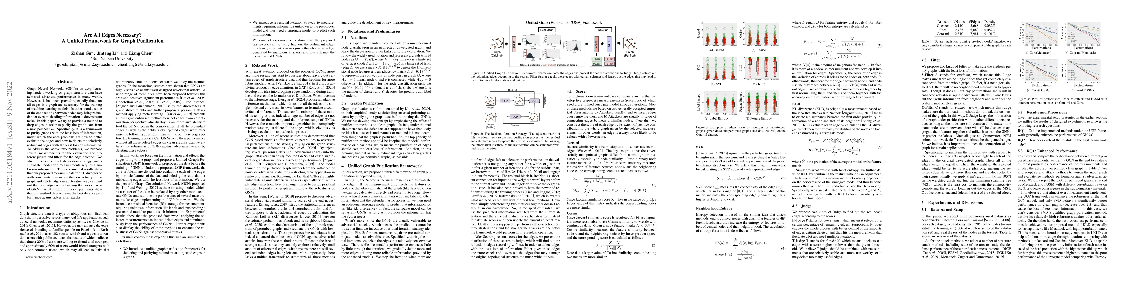Thumbnail for Are All Edges Necessary? A Unified Framework for Graph Purification