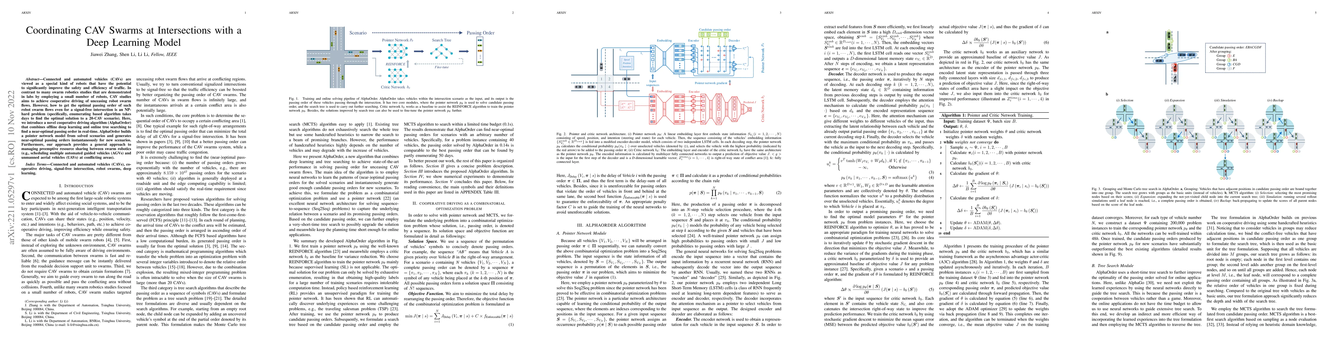 Thumbnail for Coordinating CAV Swarms at Intersections with a Deep Learning Model