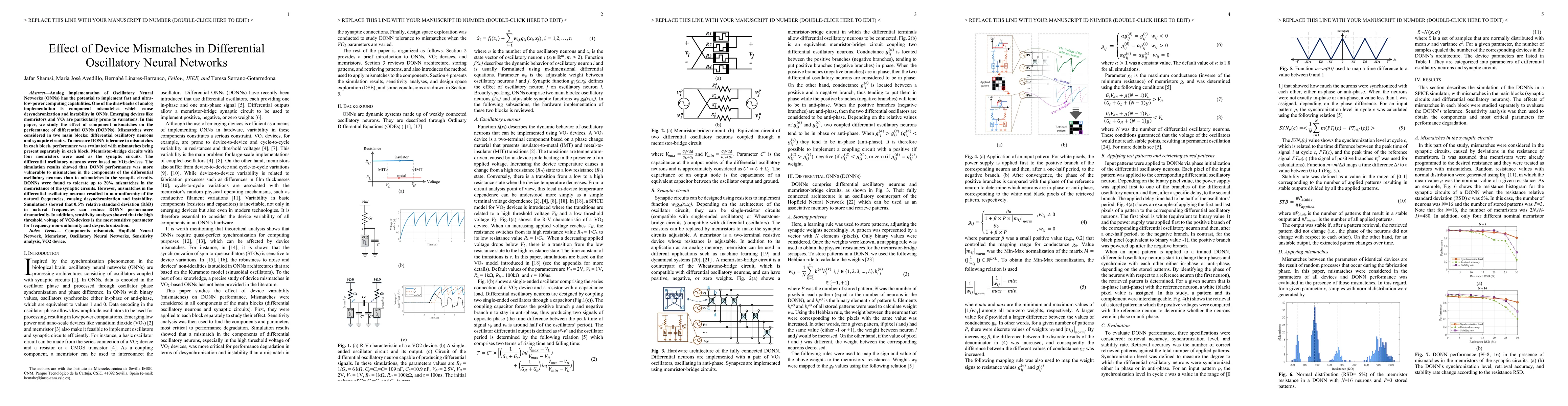 Thumbnail for Effect of Device Mismatches in Differential Oscillatory Neural Networks