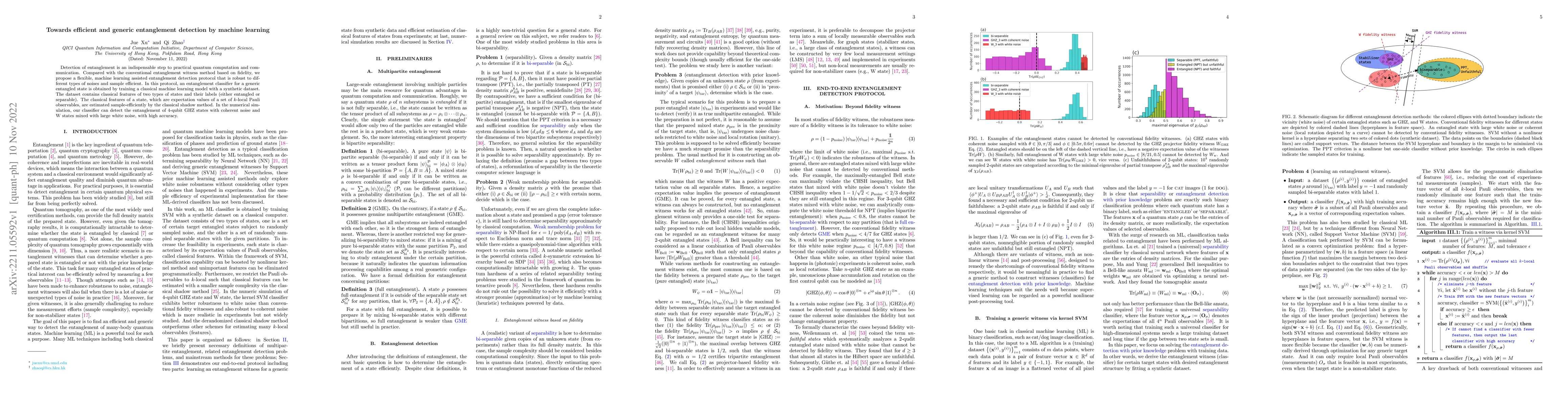 Thumbnail for Towards efficient and generic entanglement detection by machine learning