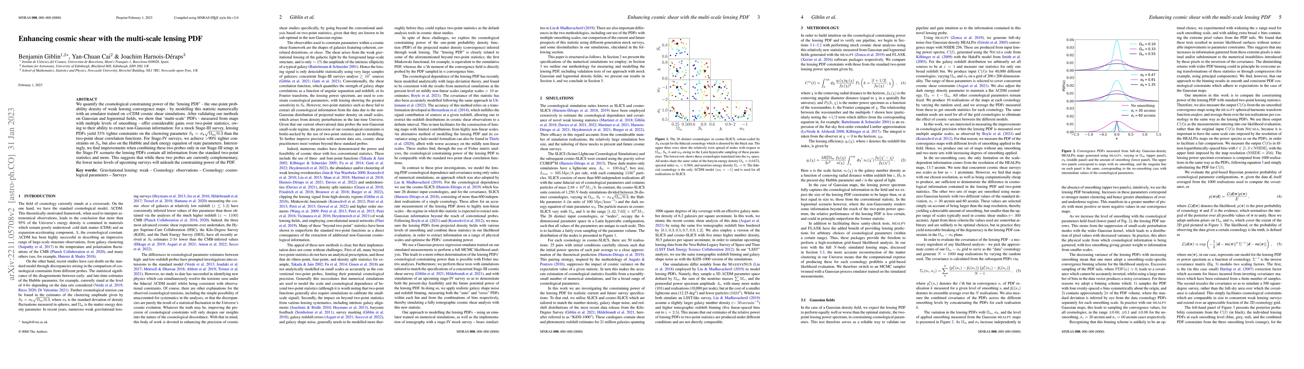 Thumbnail for Enhancing cosmic shear with the multi-scale lensing PDF