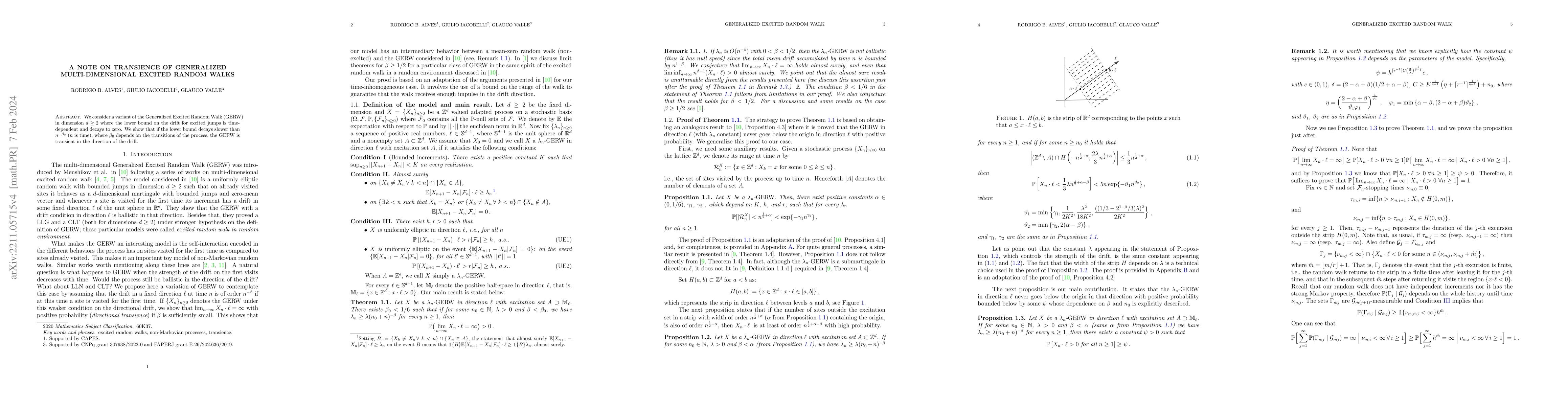 Thumbnail for A note on transience of generalized many-dimensional excited random
  walks