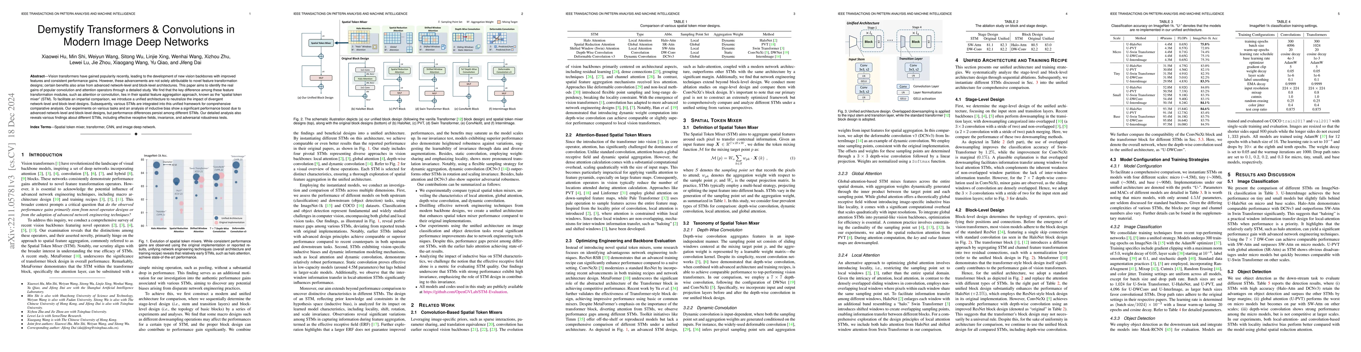 Thumbnail for Demystify Transformers & Convolutions in Modern Image Deep Networks