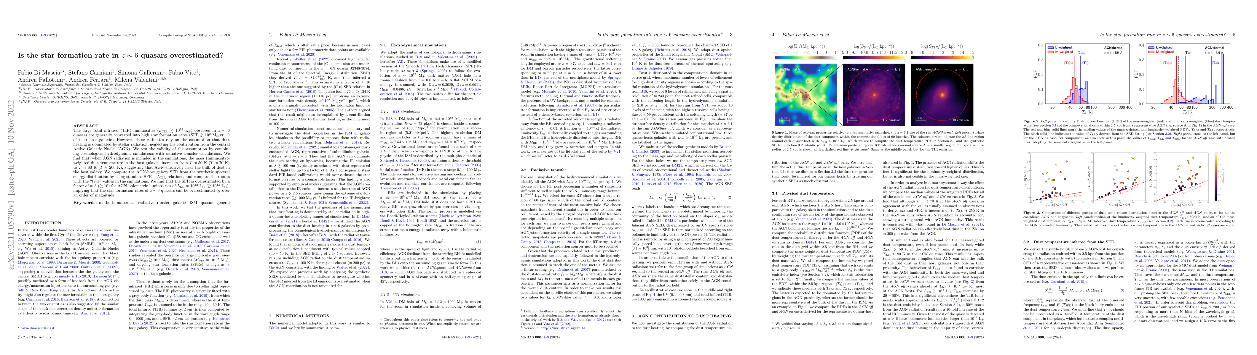 Thumbnail for Is the star formation rate in $z\sim 6$ quasars overestimated?