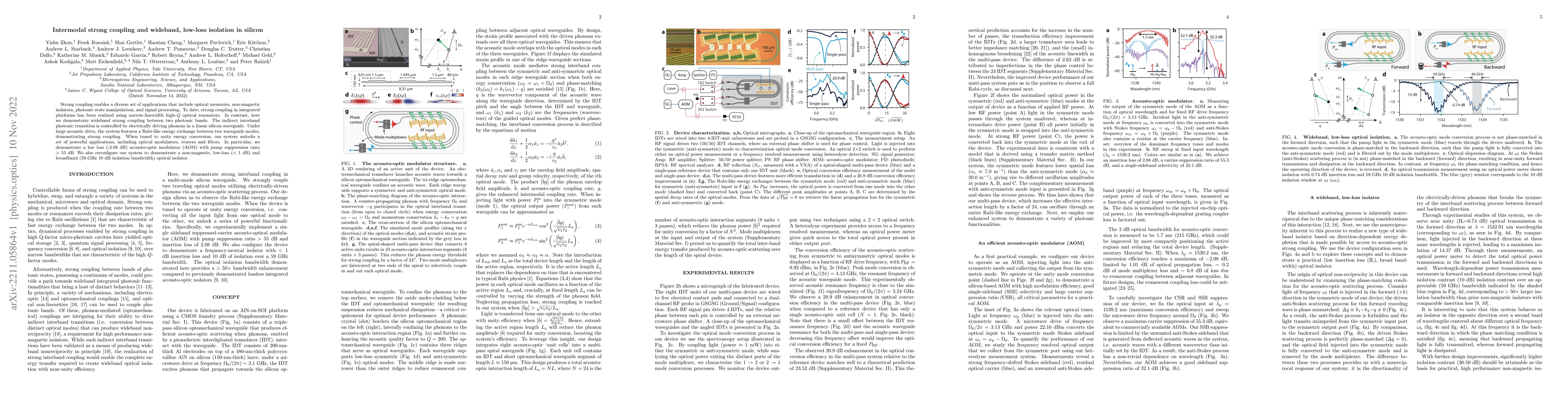 Thumbnail for Intermodal strong coupling and wideband, low-loss isolation in silicon