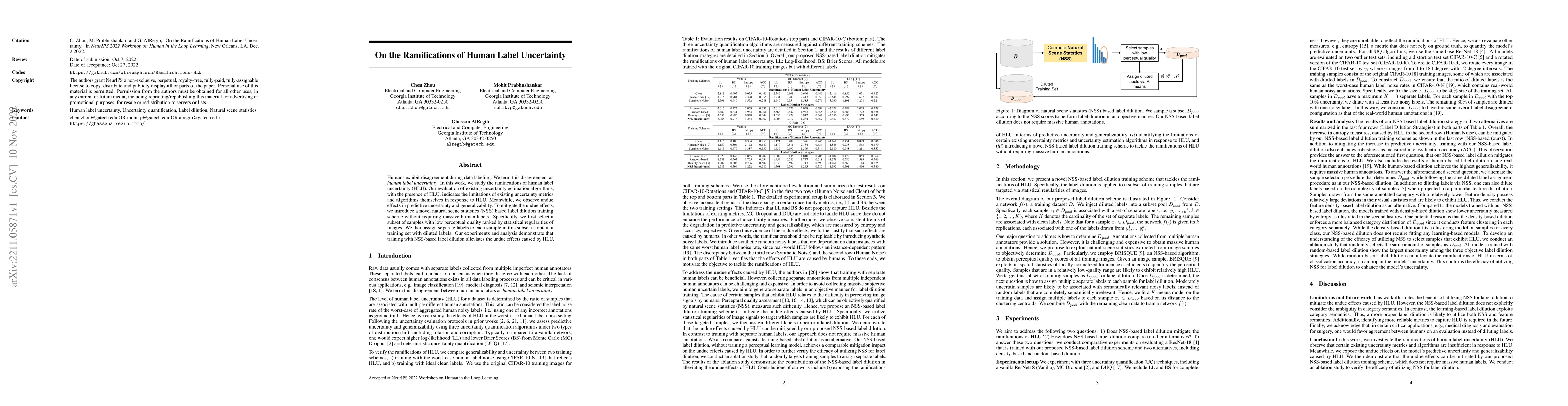 Thumbnail for On the Ramifications of Human Label Uncertainty