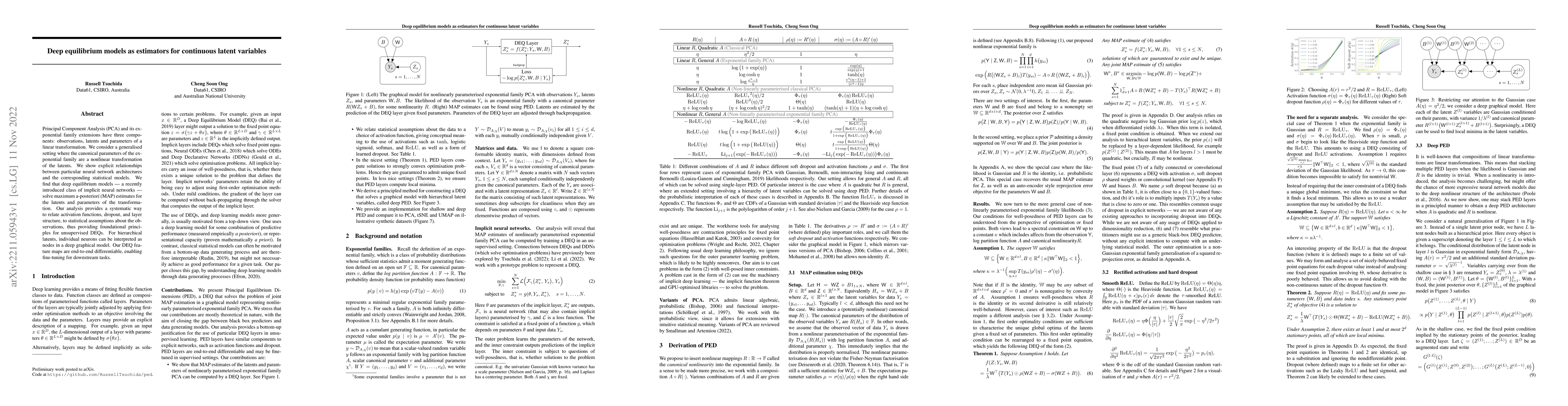 Thumbnail for Deep equilibrium models as estimators for continuous latent variables