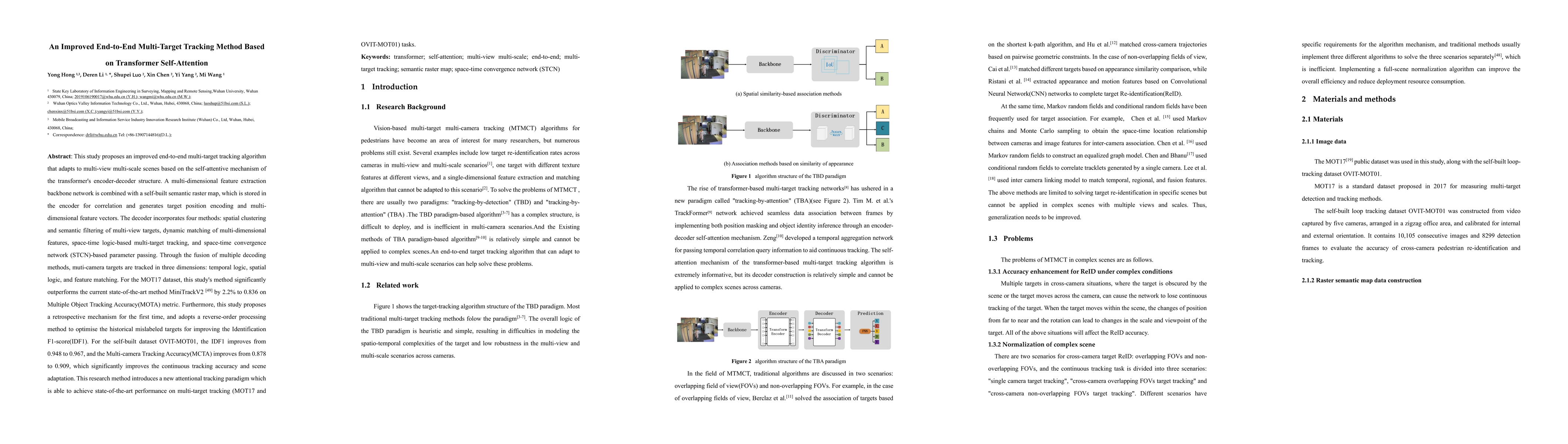Thumbnail for An Improved End-to-End Multi-Target Tracking Method Based on Transformer
  Self-Attention