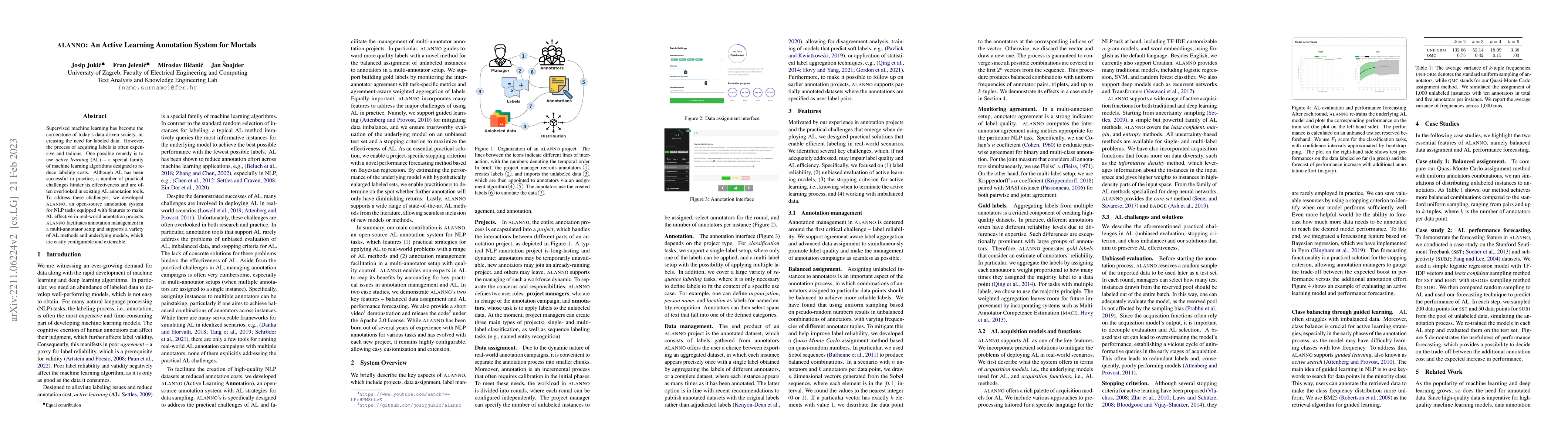 Thumbnail for ALANNO: An Active Learning Annotation System for Mortals