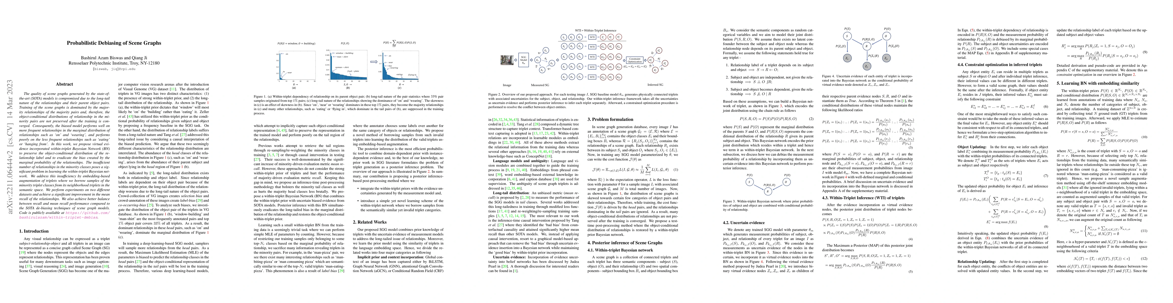 Thumbnail for Probabilistic Debiasing of Scene Graphs