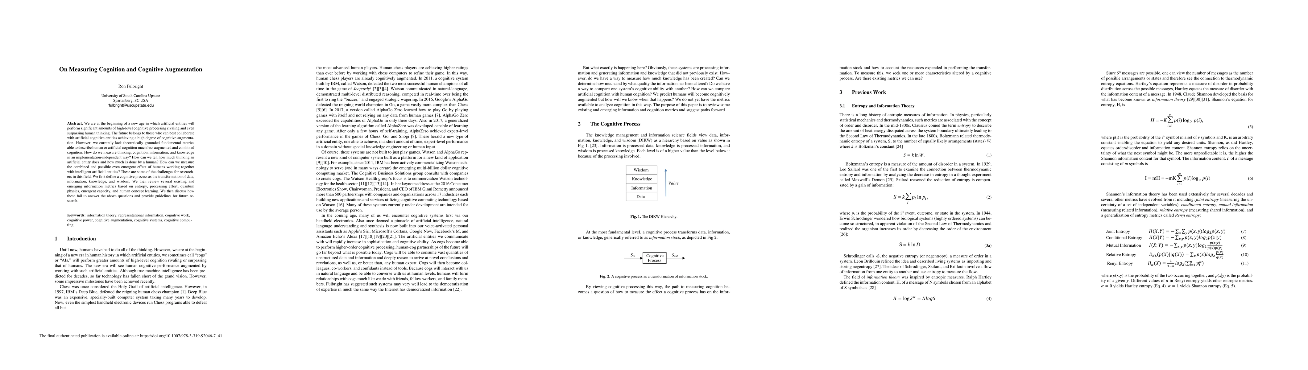 Thumbnail for On Measuring Cognition and Cognitive Augmentation