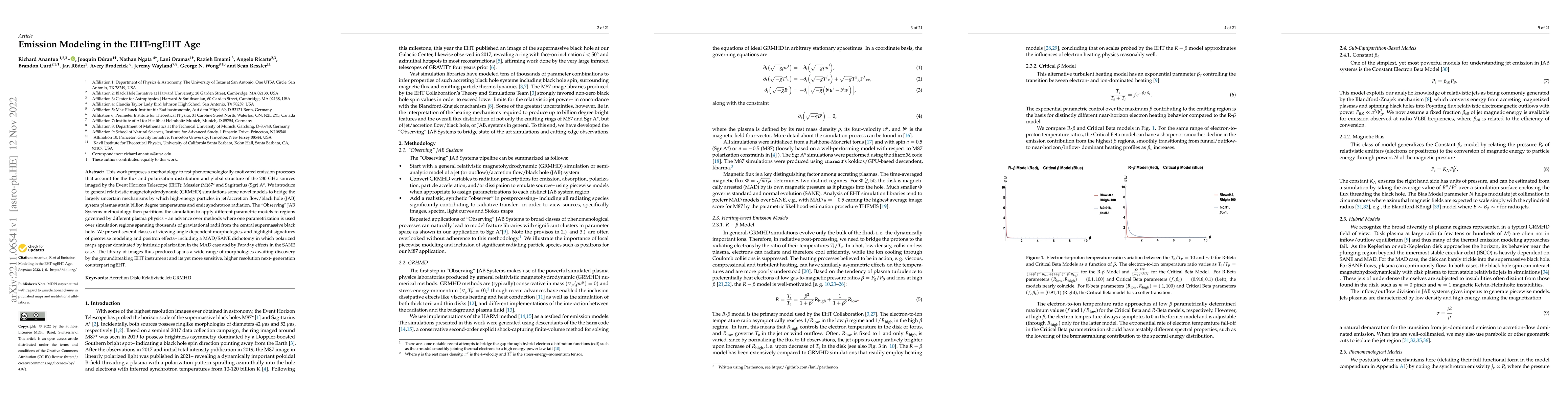 Thumbnail for Emission Modeling in the EHT-ngEHT Age