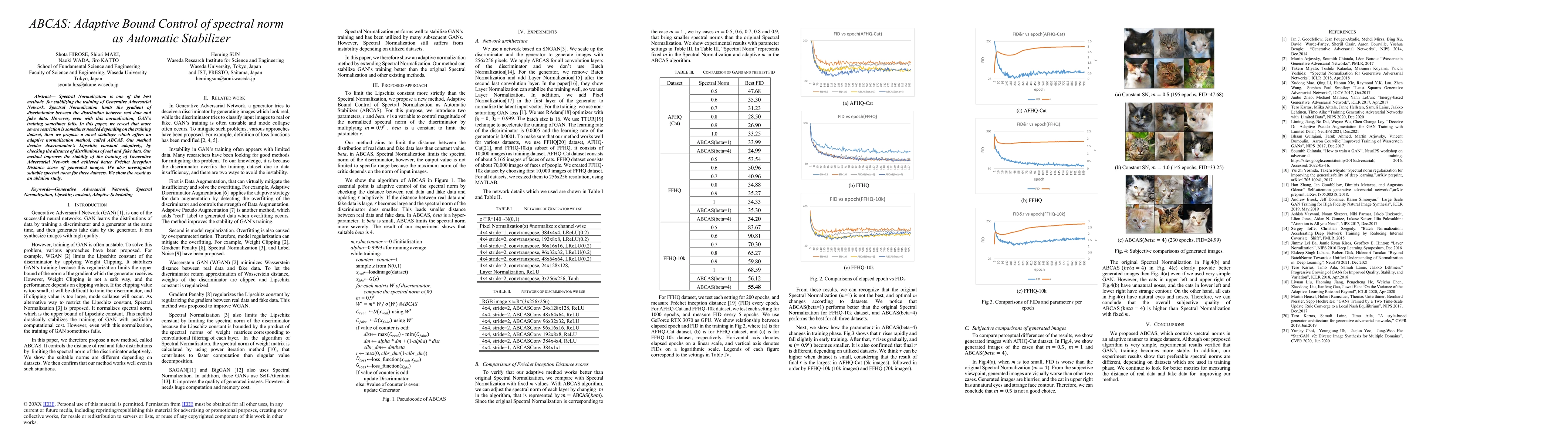 Thumbnail for ABCAS: Adaptive Bound Control of spectral norm as Automatic Stabilizer